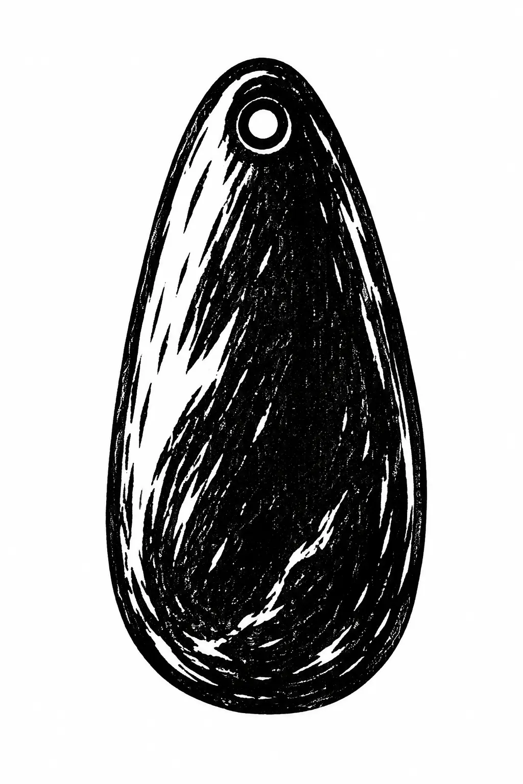 A pedra verde